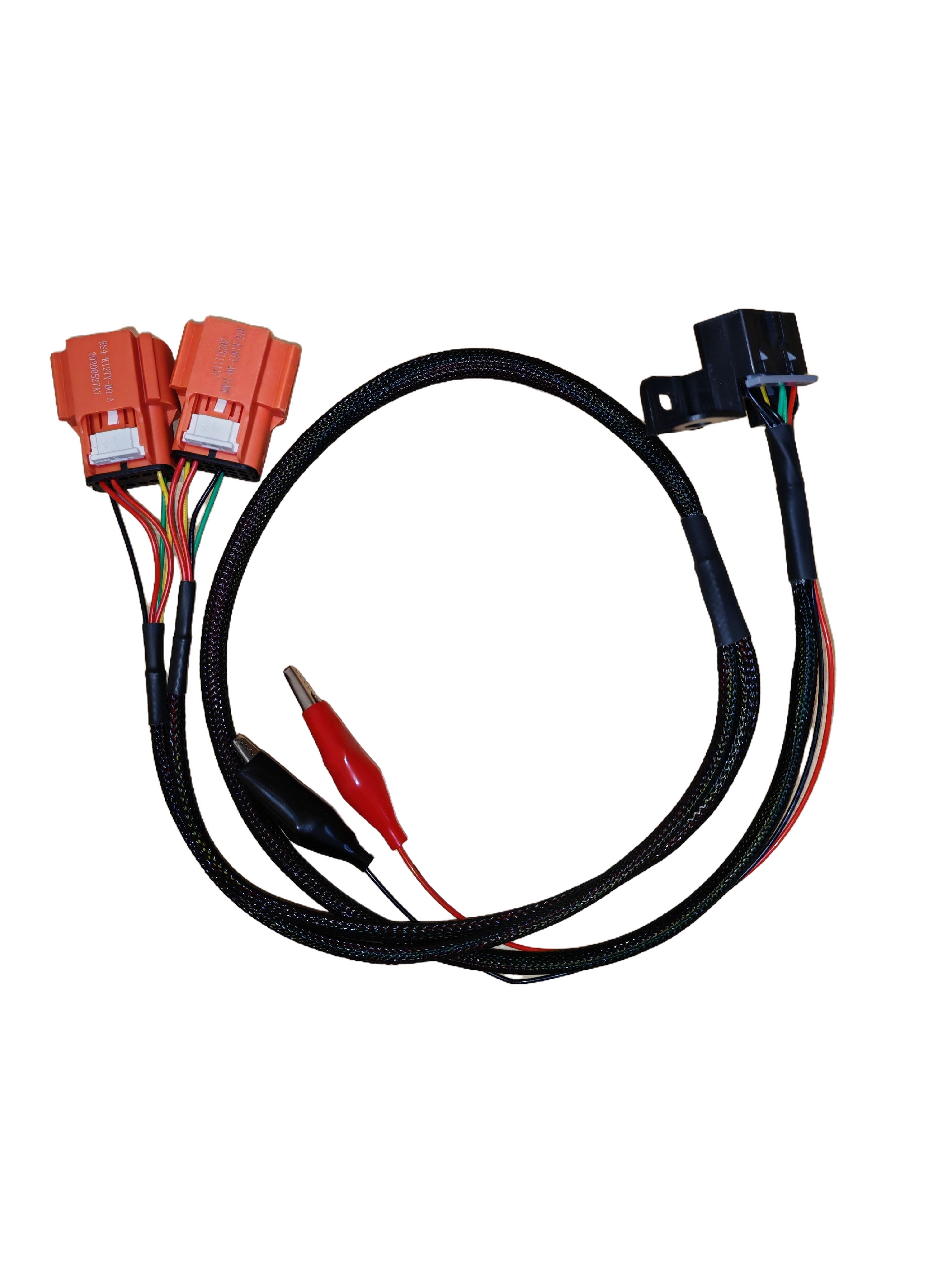 五菱宝骏专用动力电池离线检测线束OBD母头转动力电池低压插头