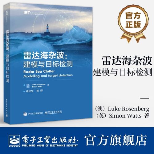 官方旗舰店 雷达海杂波 建模与目标检测 许述文 海杂波建模海面目标检测基础知识书籍 目标检测信号处理技术应用介绍书