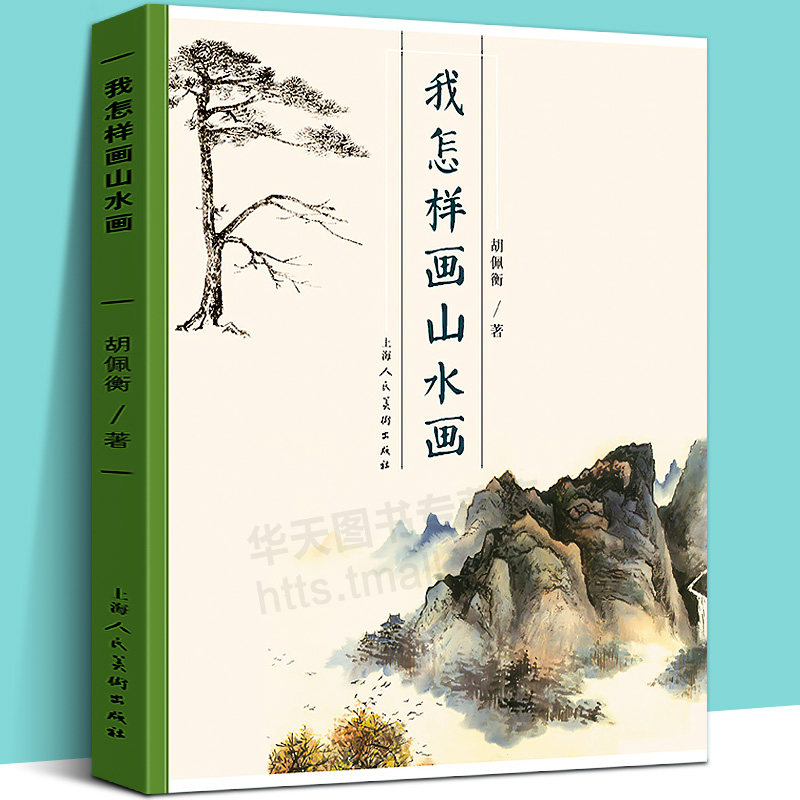 我怎样画山水画 国画山水树石画入门临摹 技法讲解名家作品解读 山水