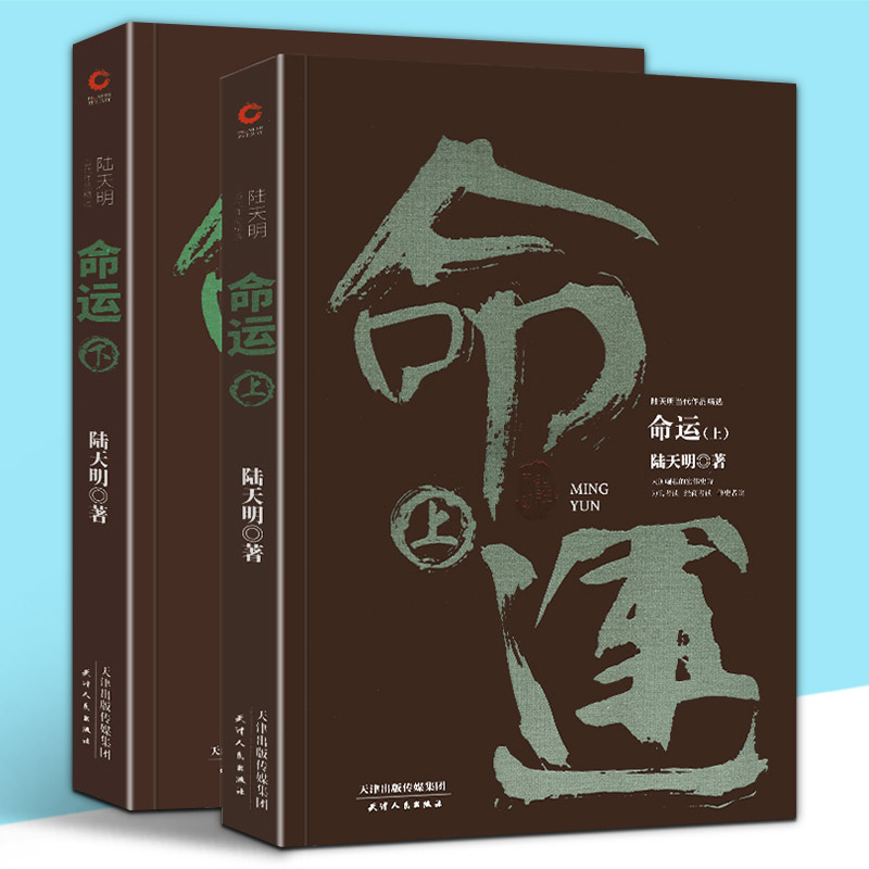 正版命运全套2册陆天明官场小说书籍展现改革开放中各个层级不同人物观念之间的激烈冲突中国现当代文学小说畅销书籍排行榜