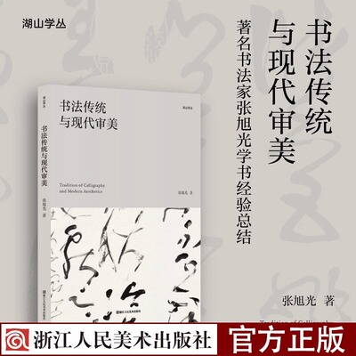 【正版新书】书法传统与现代审美 书法汉字文集 著名书法家张旭光学书经验总结 书法提高宝典/展览参赛秘笈参考读物 湖山学丛