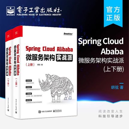 SpringCloudAlibaba微服务架构实战派上下册 微服务架构全栈技术 SpringCloud框架开发 Java工程师入门手册 微服务架构书籍