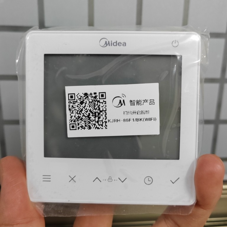 适用全新原装美的空气能热水机线控器KJRH-86F1/BK(WiFi)线控器