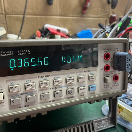可维修p34401A 万用表一台，功能不祥，正常通电，要的联系！议价