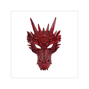 龙神龙王面具龙人装扮节日舞会派对面具龙面具影视表演装扮面具