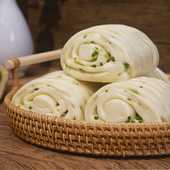 包联葱油花卷早餐半成品早点广式 早茶葱油馒头咸味花卷千层卷小吃