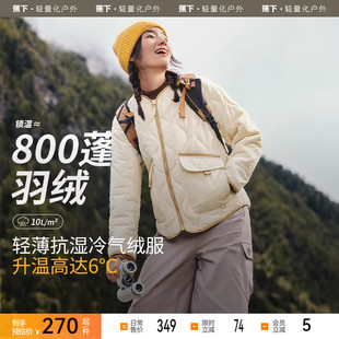 蕉下轻薄气绒服短款户外防风轻便秋冬保暖基础百搭男女款棉衣外套