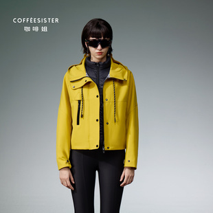 coffeesister咖啡姐连帽工装短款O型户外两件套羽绒服CAJD1865