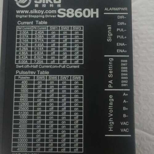 议价s860H步进驱动器 品像好可维修