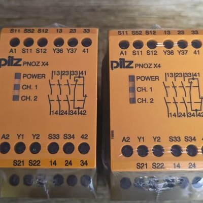 议价PILZ皮尔兹安全继电器PNOZ X4型号774731可维修