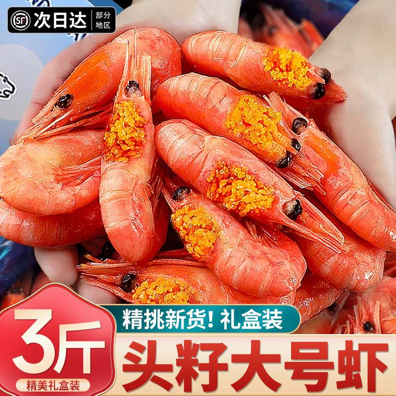 加拿大北极虾甜虾头腹籽北极熊