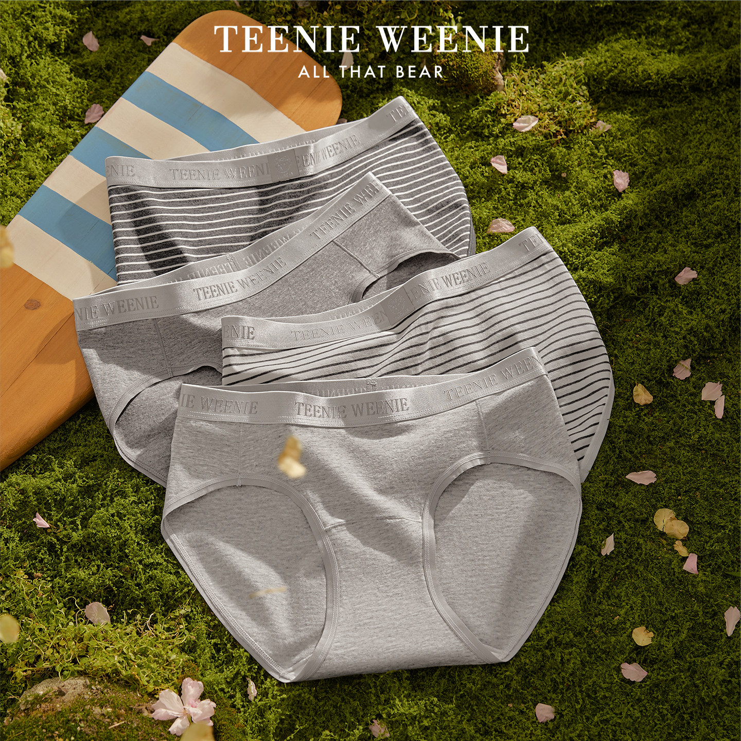 TeenieWeenie内裤女纯棉2026新款运动10A抗菌蚕丝