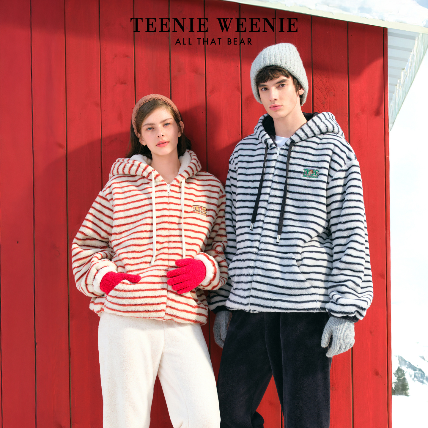 TeenieWeenie小熊情侣睡衣