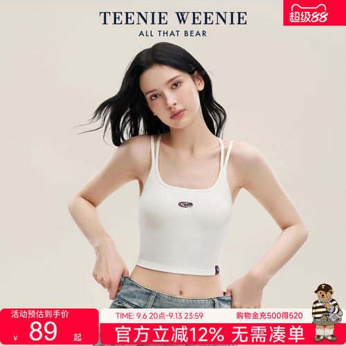 TeenieWeenie小熊夏季吊带背心