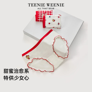 中腰三角内裤 TeenieWeenie小熊内裤 可爱薄款 夏季 女抗菌透气底裤