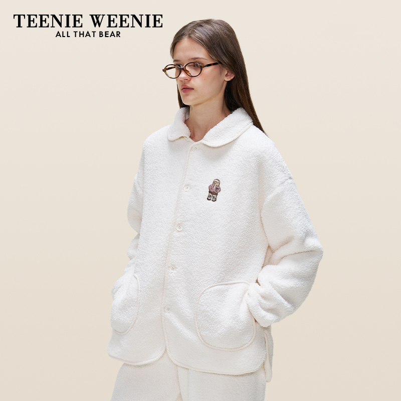 TeenieWeenie小熊女生米兰绒睡衣