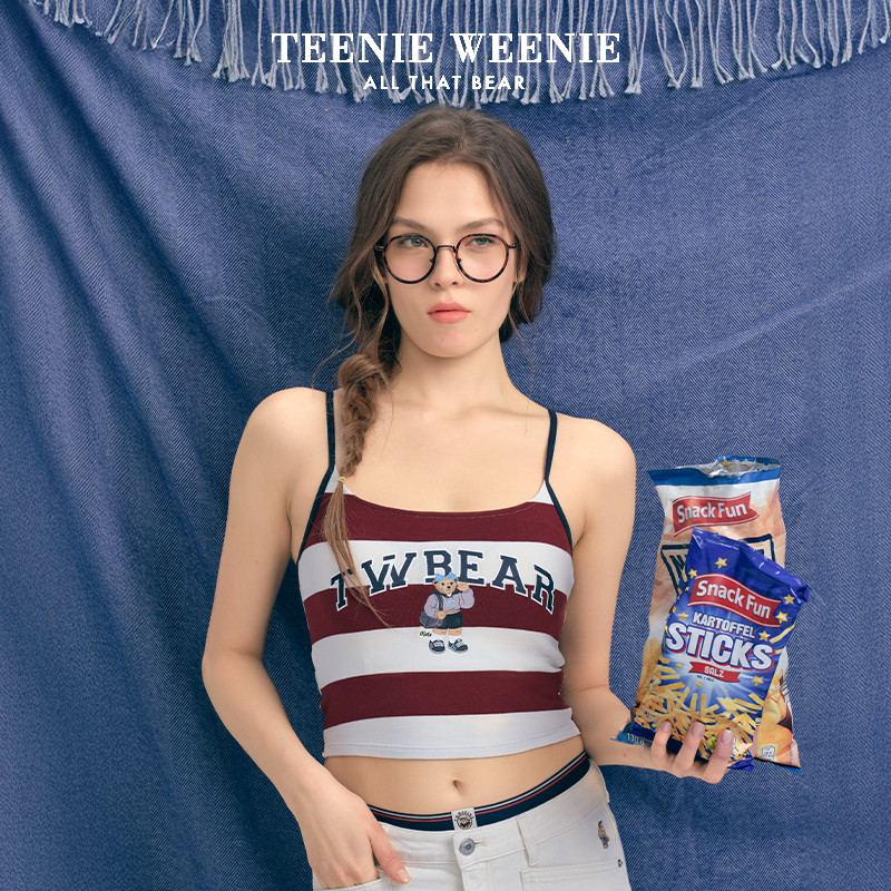 TeenieWeenie小熊吊带背心女