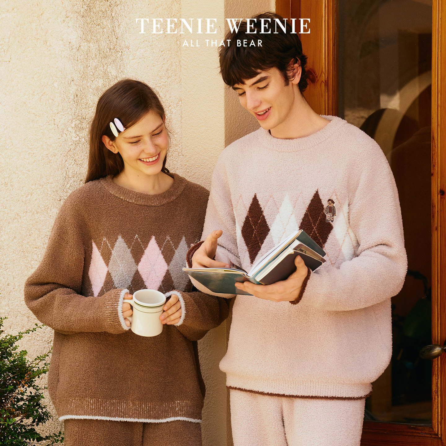 TeenieWeenie小熊秋冬睡衣女款