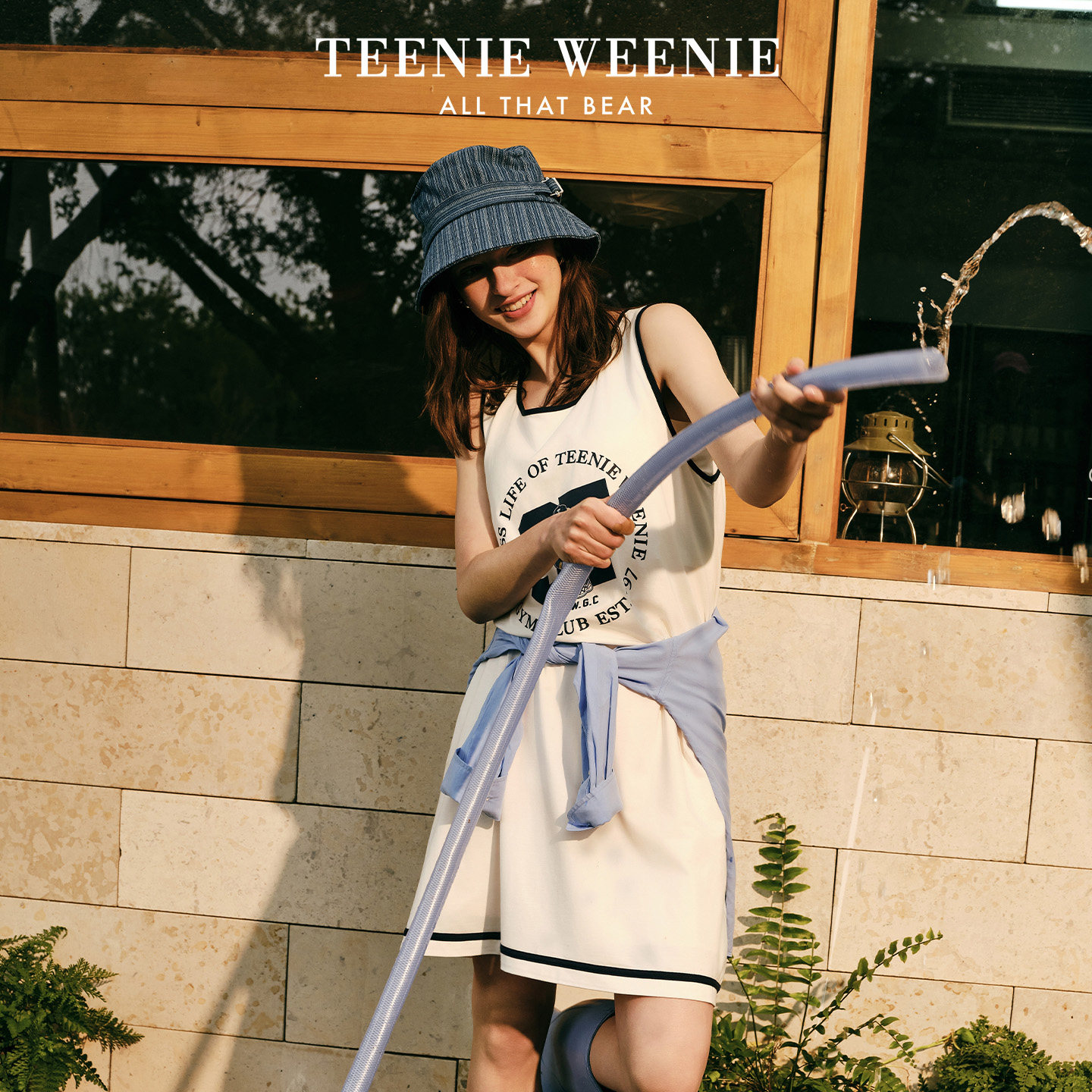 TeenieWeenie小熊睡衣女2026新款薄款夏季凉感莫代尔