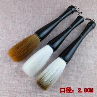 大号牛角斗笔抓笔狼毫湖笔羊毫兼毫毛笔书法国画对联笔