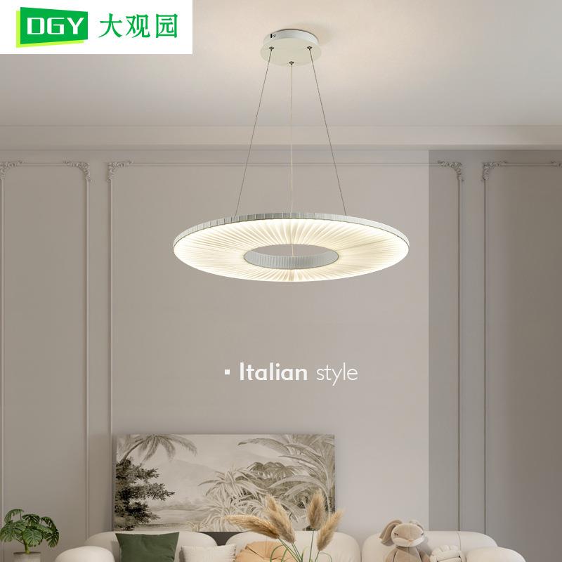 大观园客厅吊灯现代简约灯具餐厅卧室书房灯饰创意布艺吊灯194L