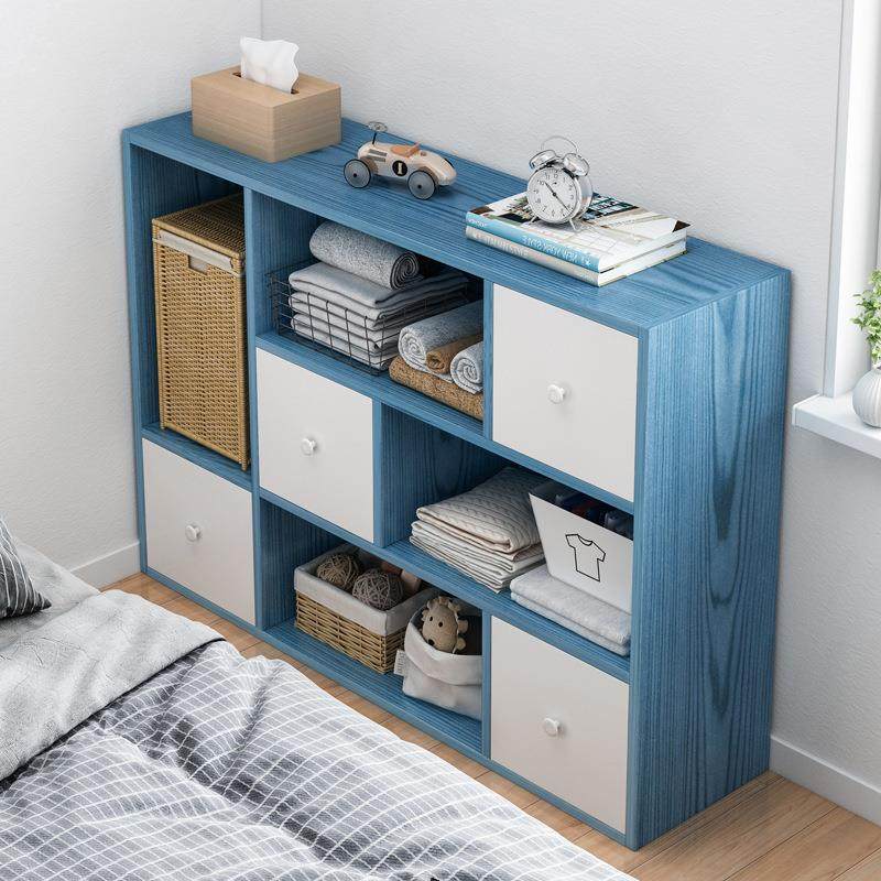 飘窗柜储物柜书柜书架简约现代自由组合格子柜大容量带门收纳柜子,住宅家具,书架,淘宝优惠券,粉丝福利购,淘宝优惠卷