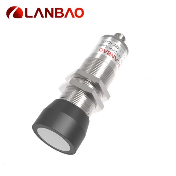 热销兰UR30-CM4系列远距离TTL232金属壳防水反射式超声波测距传感