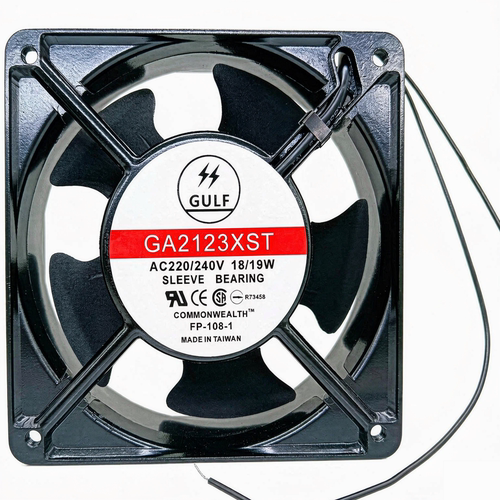 全新GULF GA2123XST AC220/240V 18/19W FP-108-1 12038 12CM风扇
