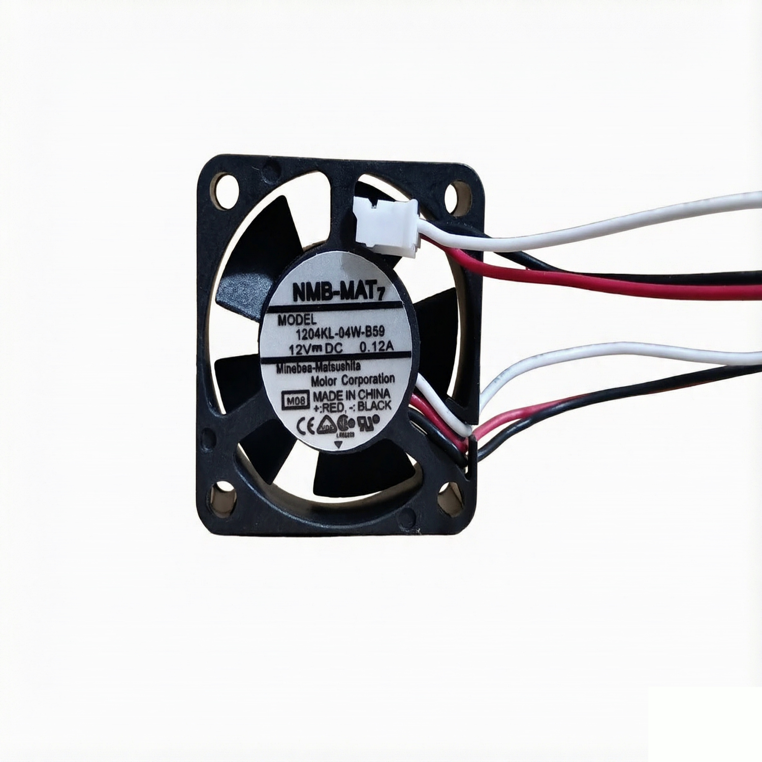 全新 NMB-MAT 1204KL-04W-B59 12V 0.12A 3CM 安川变频器驱动风扇