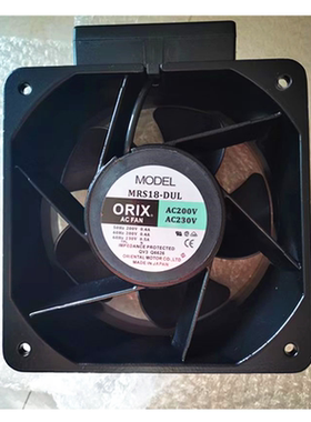 MRS18-DUL TUL 原装日本东方ORIX AC200V/230V 180*180*90MM风扇