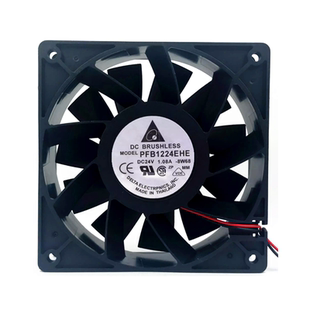 全新台达 PFB1224EHE 12厘米CM 12038 24V 1.08A 变频器 散热风扇