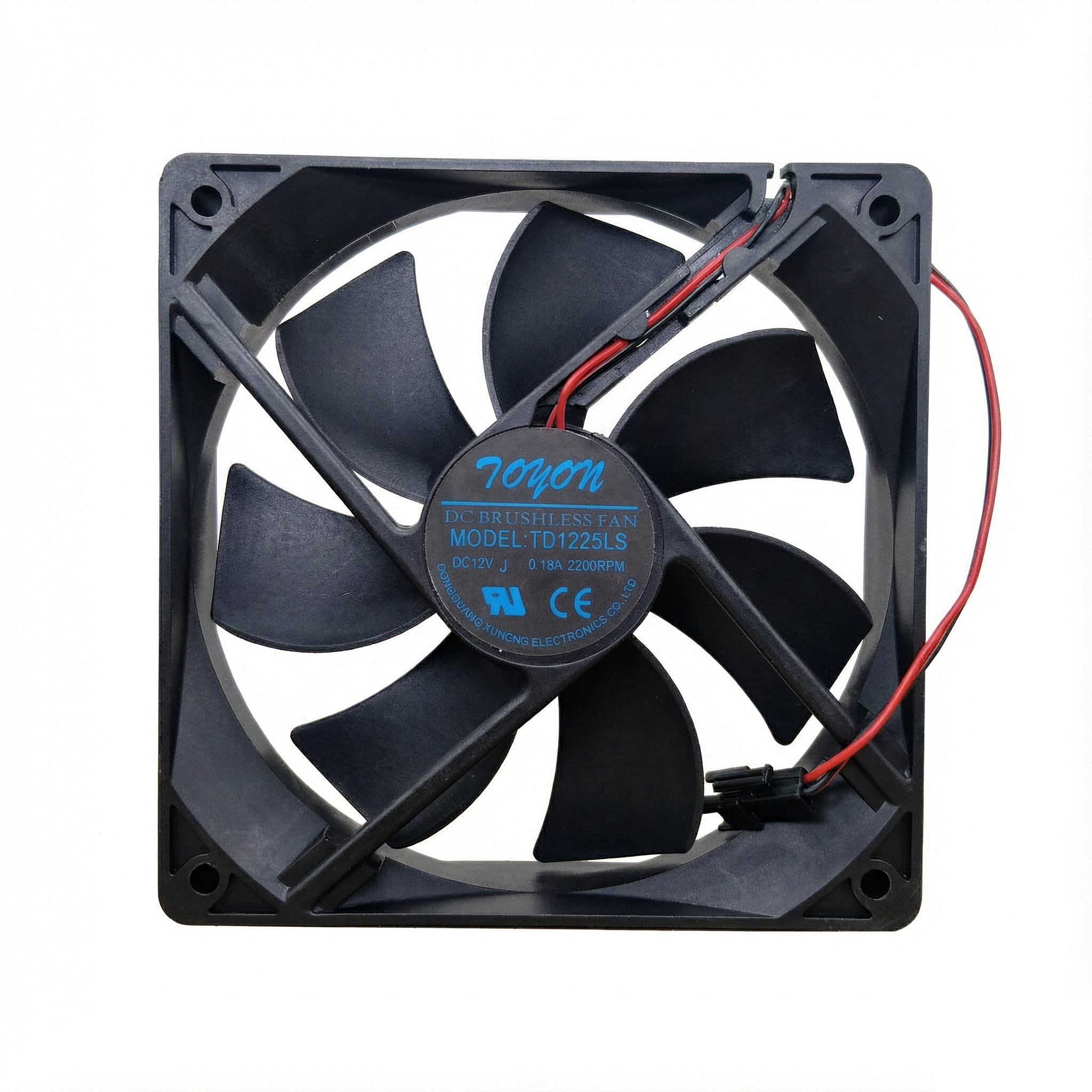 全新 TD1225LS 12V 0.18A 12CM厘米 12025 静音机箱电源 散热风扇