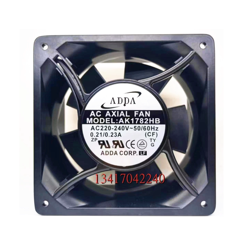 全新原装ADDA AK1782HB 220-240V 0.21/0.23A 17689 交流散热风扇