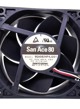 9GA0824J40031/J4005/P4J001/J005 9GA0824P4G001三洋24V散热风扇