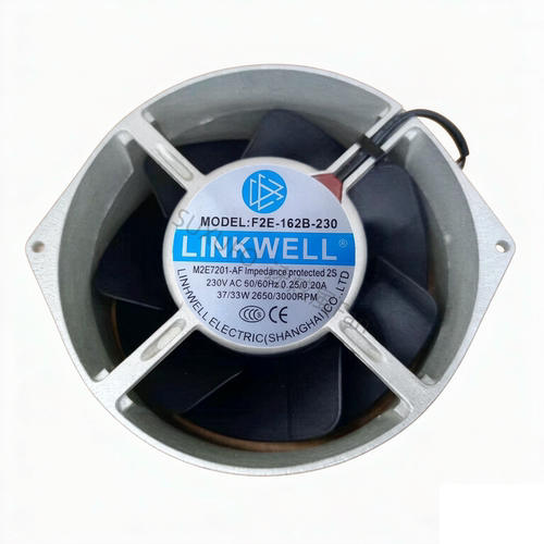 全新linkwell F2E-162B-220 37W 230V 17055全金属耐高温散热风扇