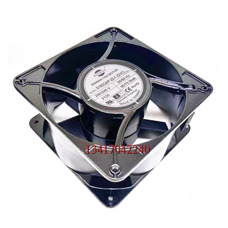 全新SINWAN FAN MOTOR S180GAP-22-1 GYC 220/240V 17689散热风扇