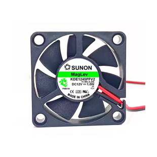 SUNON建准 KDE1245PFV2 5V/12V/24V 4510静音打印机功放散热风扇