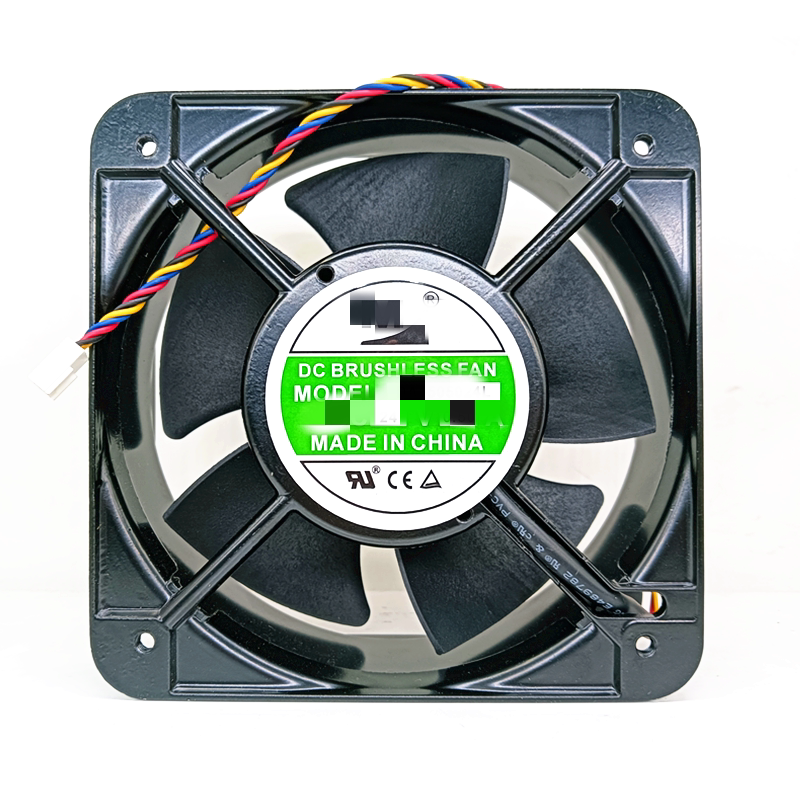 全新DA1505024L DA15050*24L 24V 15CM厘米 铝框 4线调速散热风扇