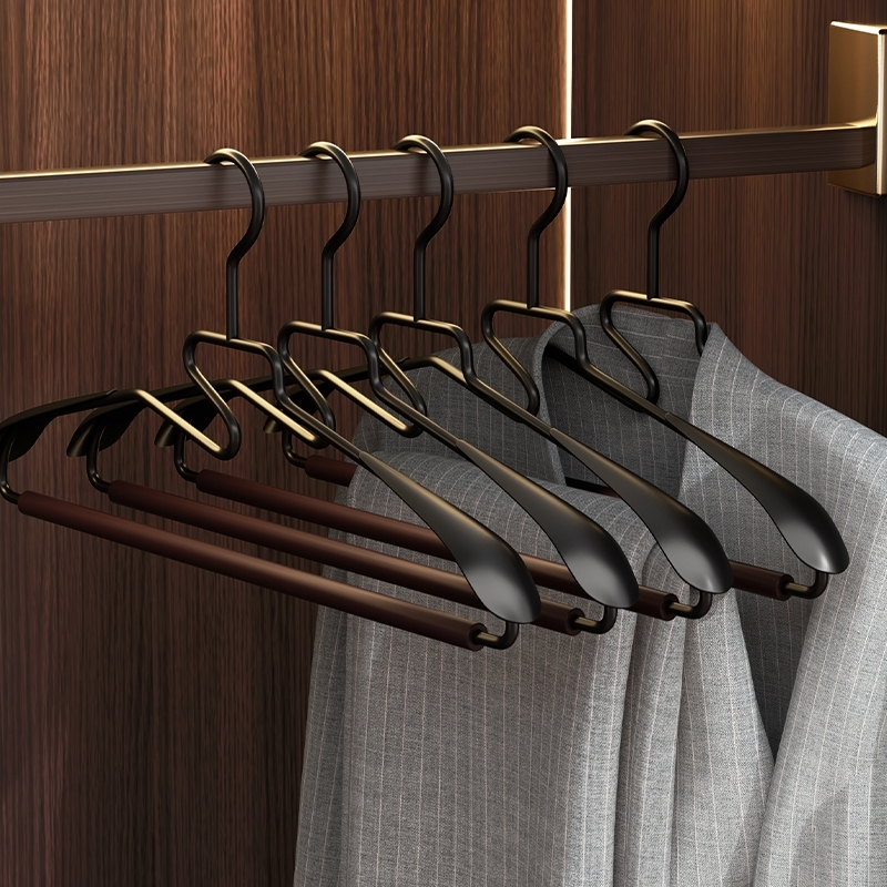 榉木衣架家用挂衣无痕衣架
