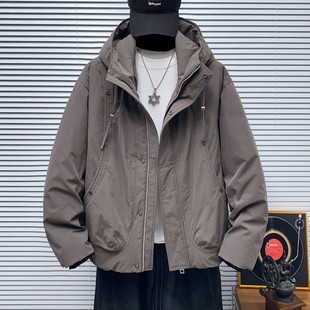 狄品90%白鸭绒羽绒服男保暖加厚外套