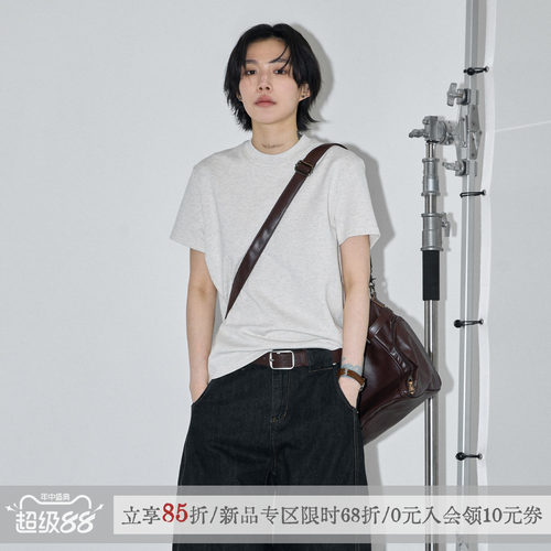 散养文化「小彩派对」纯色短袖t