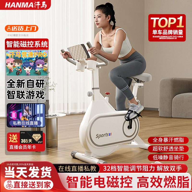 动感单车汗马家用静音