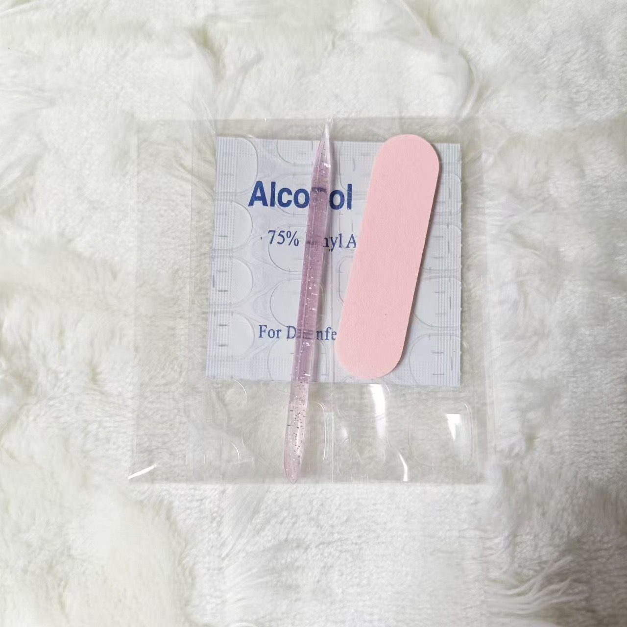 果冻胶水晶棒酒精片搓条美甲穿戴美甲工具