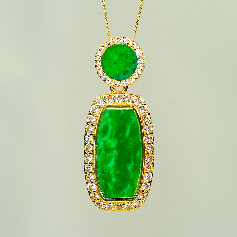 洛丽亚A货925银镶嵌时尚简约风