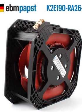 ebmpapst德国K2E190-RA26-01 230V 0.23A 变频器机柜涡轮离心风机