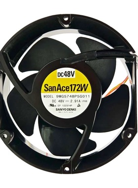 San Ace172W三洋9WG5748P5G011 48V 2.91A丹佛斯变频风扇P5H003