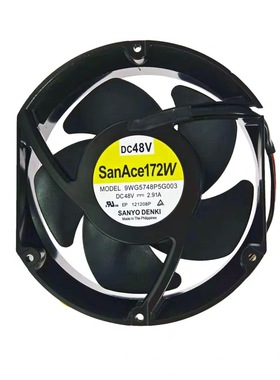 San Ace172W三洋9WG5748P5G003 48V 2.91A丹佛斯变频器风扇17251