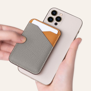 COGURE适用苹果17 礼物 16手机磁吸卡包iphone手机卡套包真皮新款