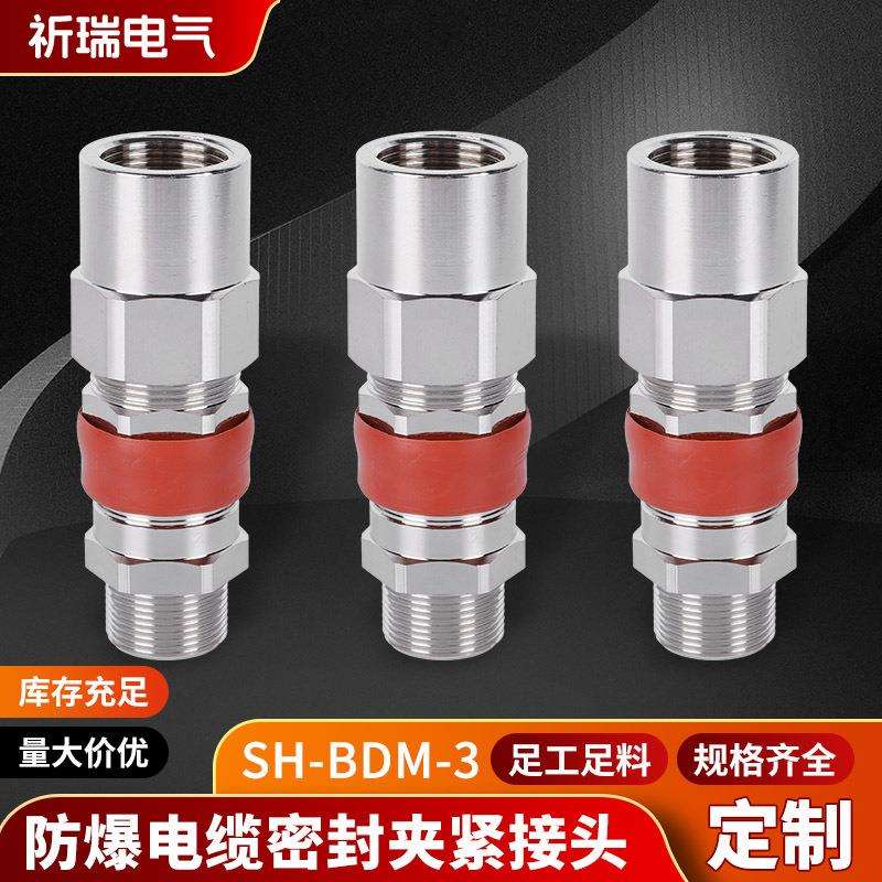 防爆电缆密封接头SH-BDM-3II铠装填料函格兰头防爆格兰头密封接头