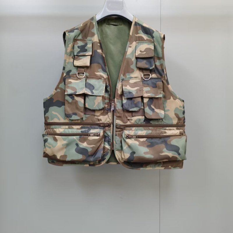 福利重工多口袋拉链V领机能工装马甲男休闲户外防水摄影尼龙夹克,男装,常规马甲,淘宝优惠券,粉丝福利购,淘宝优惠卷